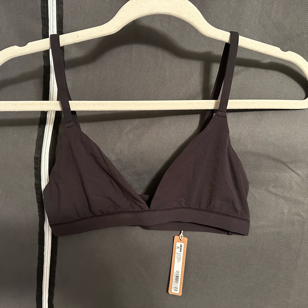 Skims triangle bralette size small NWT